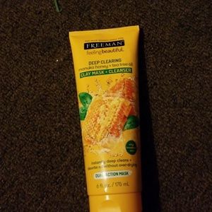 Clay mask + cleanser